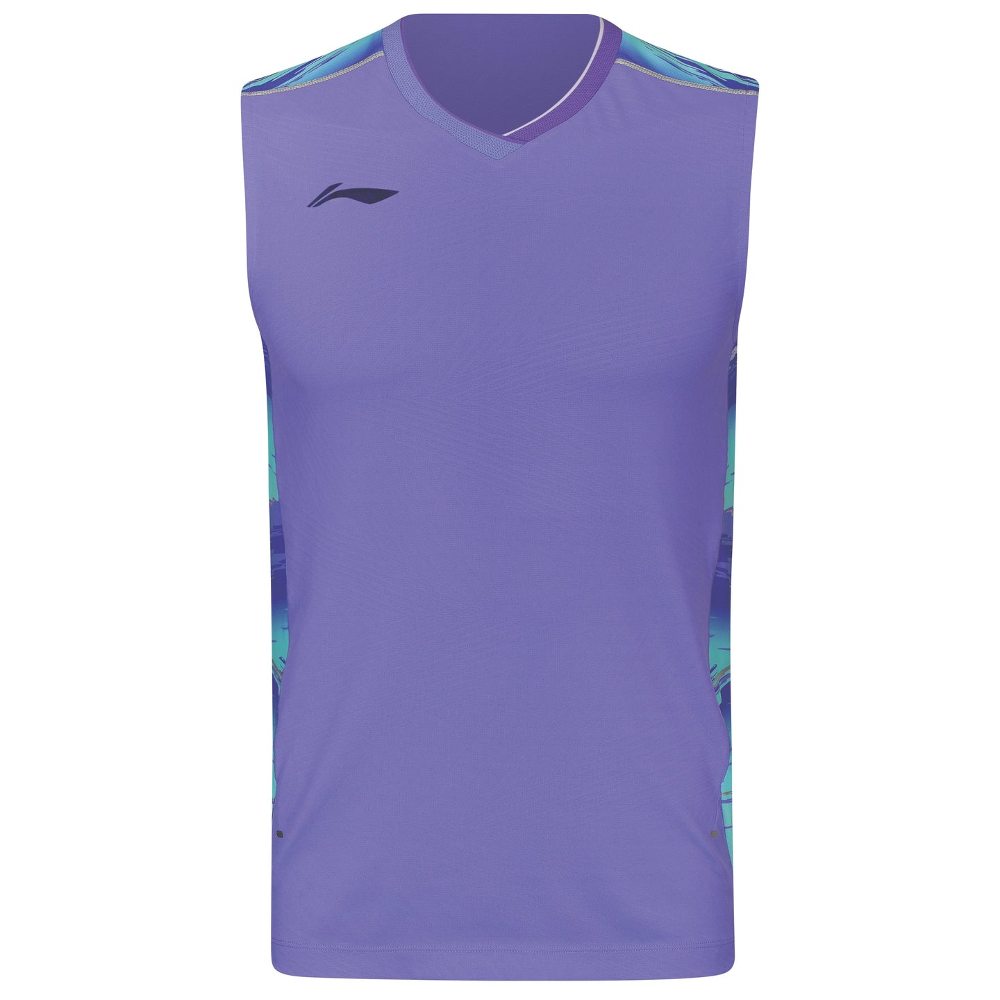Li-Ning Polar Stripes Purple Tanktop