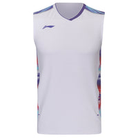 Li-Ning Polar Stripes White Tanktop