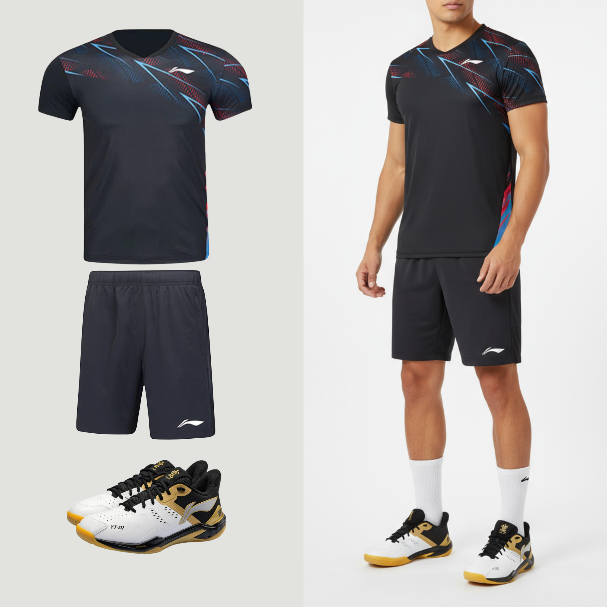 Li-Ning Pocket Black Herre