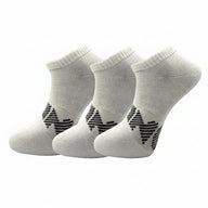 Li-Ning Ankel Footie White 3-pak