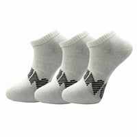 Li-Ning Ankel Footie White 3-pak