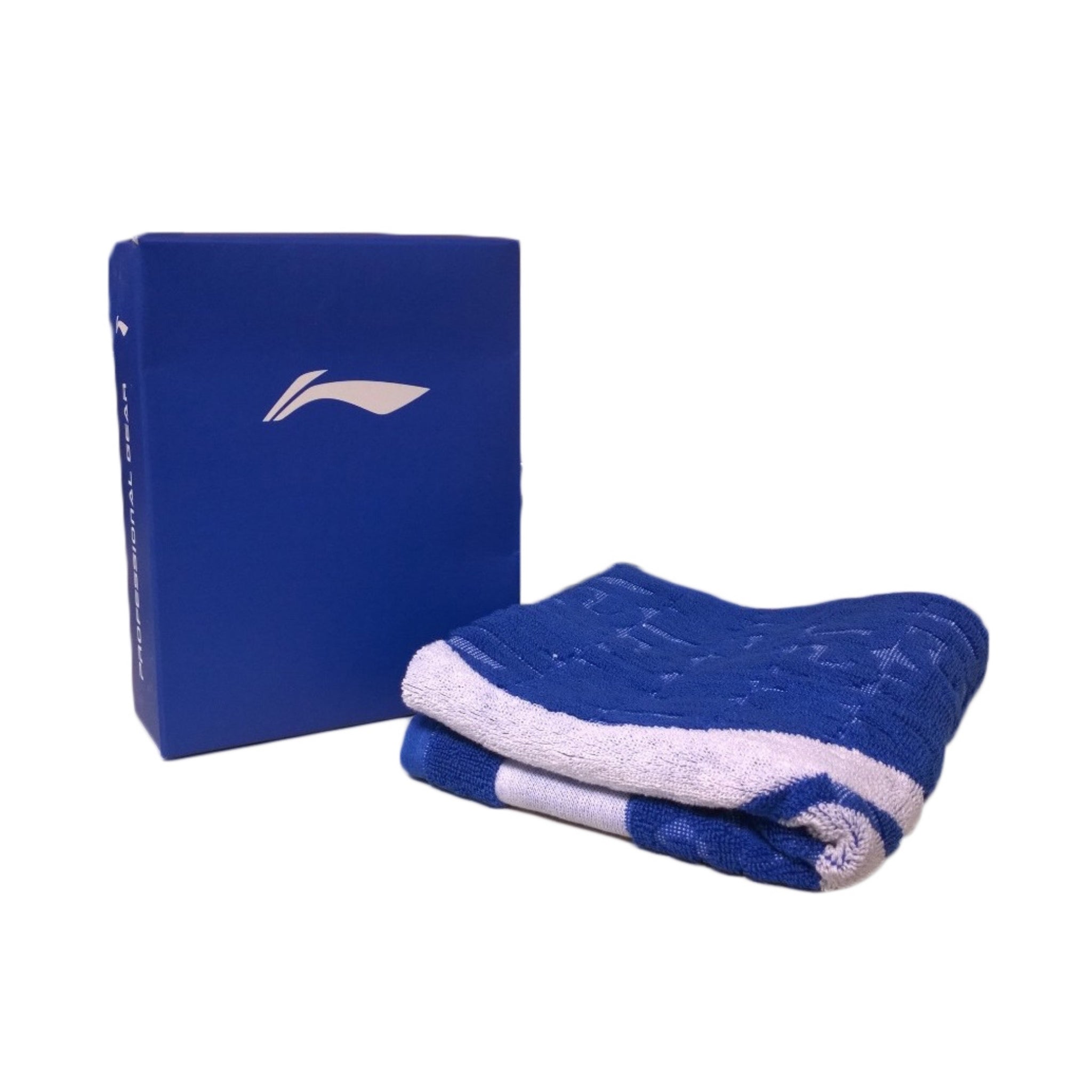 Badminton sved håndklæde - Li-Ning Håndklæde Blue Small - SportYouUp Danmark